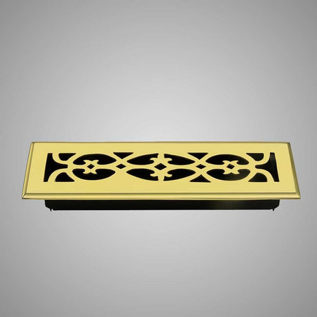 Decorative Solid Brass Floor Register