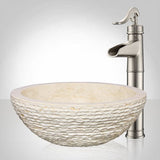 Depew Marble Vessel Sink - Beige