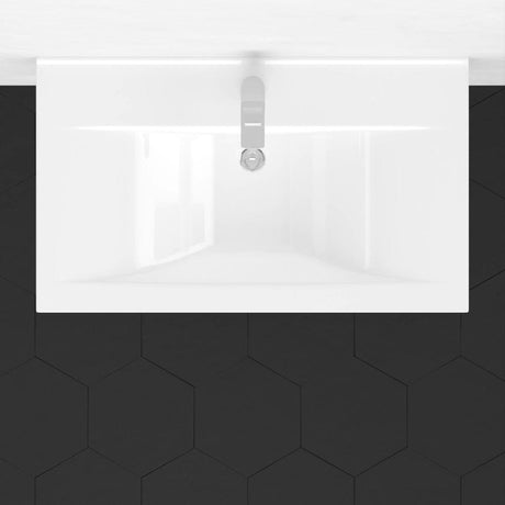 Drake Vitreous China Wall-Mount Bathroom Sink