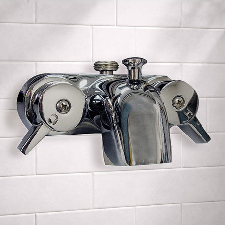 Economy-Style Diverter Tub Faucet with Male Connection