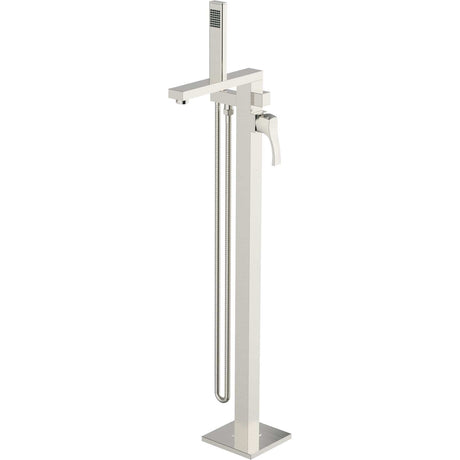 Edsel Single Handle Floor Mount Faucet for Free Standing Tubs