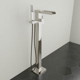 Emery Freestanding Tub Filler with Hand Shower