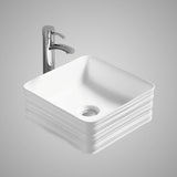 Erlina Vitreous China Vessel Sink - Decorative Exterior