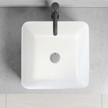 Erlina Vitreous China Vessel Sink - Decorative Exterior