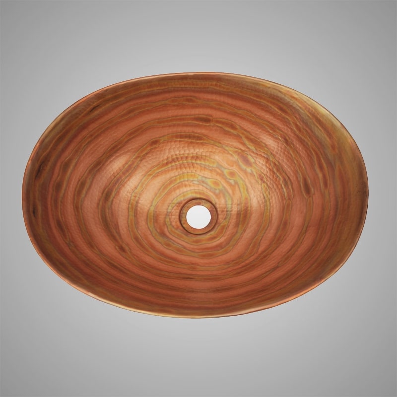 Esmerelda Hammered Copper Vessel Sink