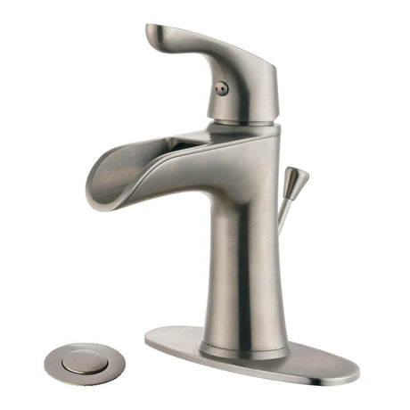 Evergreen Single Handle Bathroom Faucet with Brass Pop-Up
