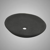 Faper Round Cast Concrete Vessel Sink - Black