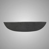 Faper Round Cast Concrete Vessel Sink - Black