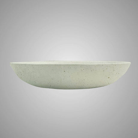 Faper Round Cast Concrete Vessel Sink - Cream