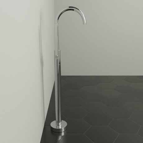Felda Thermostatic Freestanding Tub Faucet with Hand Shower