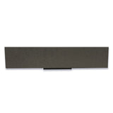 Feppder Rectangular Cast Concrete Vessel Sink - Dark Grey with Textured Finish