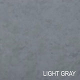 Feppder Rectangular Cast Concrete Vessel Sink - Light Grey with Textured Finish