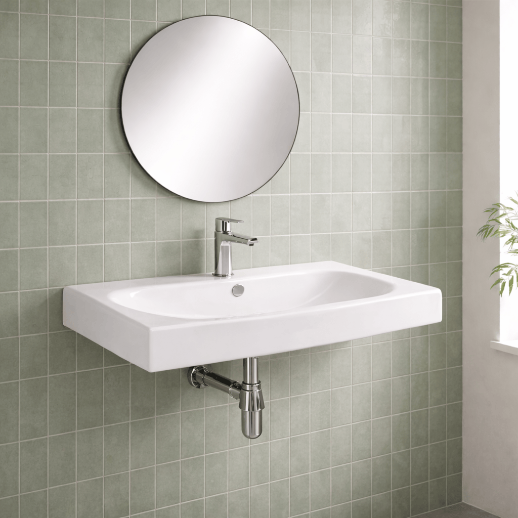 Fernie Vitreous China Wall-Mount Bathroom Sink