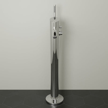 Fleming Thermostatic Freestanding Tub Faucet with Hand Shower