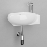 Fontana Vitreous China Wall-Mount Bathroom Sink - Right Side Faucet Drilling