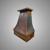 Franco Hammered Copper Range Hood