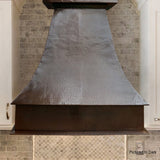 Franco Hammered Copper Range Hood