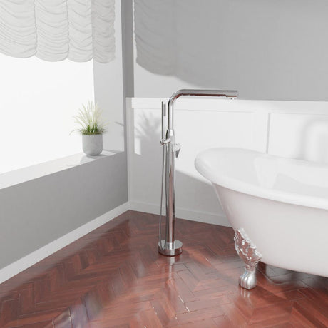 Frenton Freestanding Tub Faucet with Hand Shower