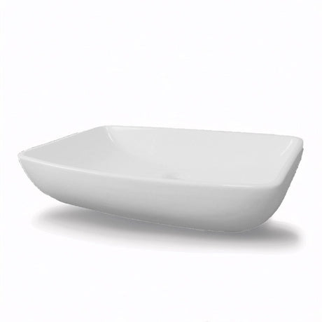 Gacy Rectangular Vitreous China Vessel Sink