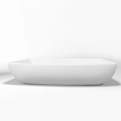 Gacy Rectangular Vitreous China Vessel Sink