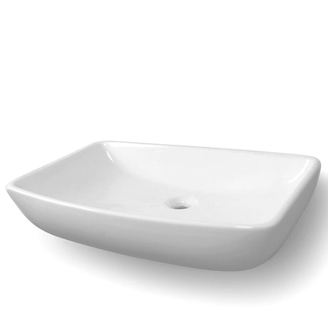 Gacy Rectangular Vitreous China Vessel Sink