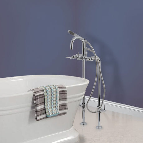 Gasengorz Freestanding Tub Faucet with Hand Shower