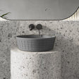 Gelber Round Cast Concrete Vessel Sink - Dark Grey