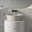 Gelber Round Cast Concrete Vessel Sink - Light Grey
