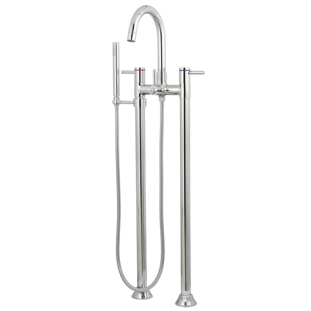 Gelger Freestanding Tub Faucet with Hand Shower