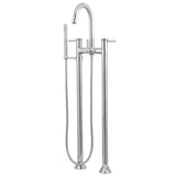 Gelger Freestanding Tub Faucet with Hand Shower