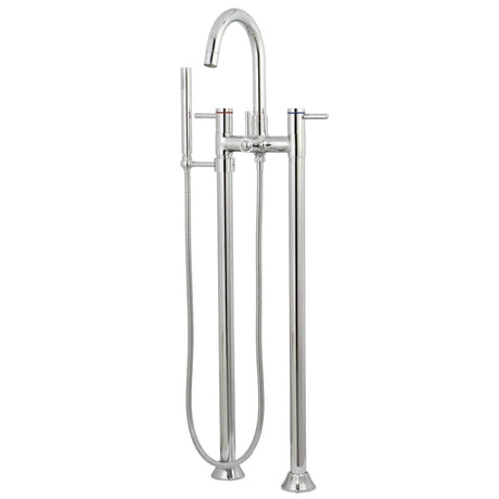 Gelger Freestanding Tub Faucet with Hand Shower