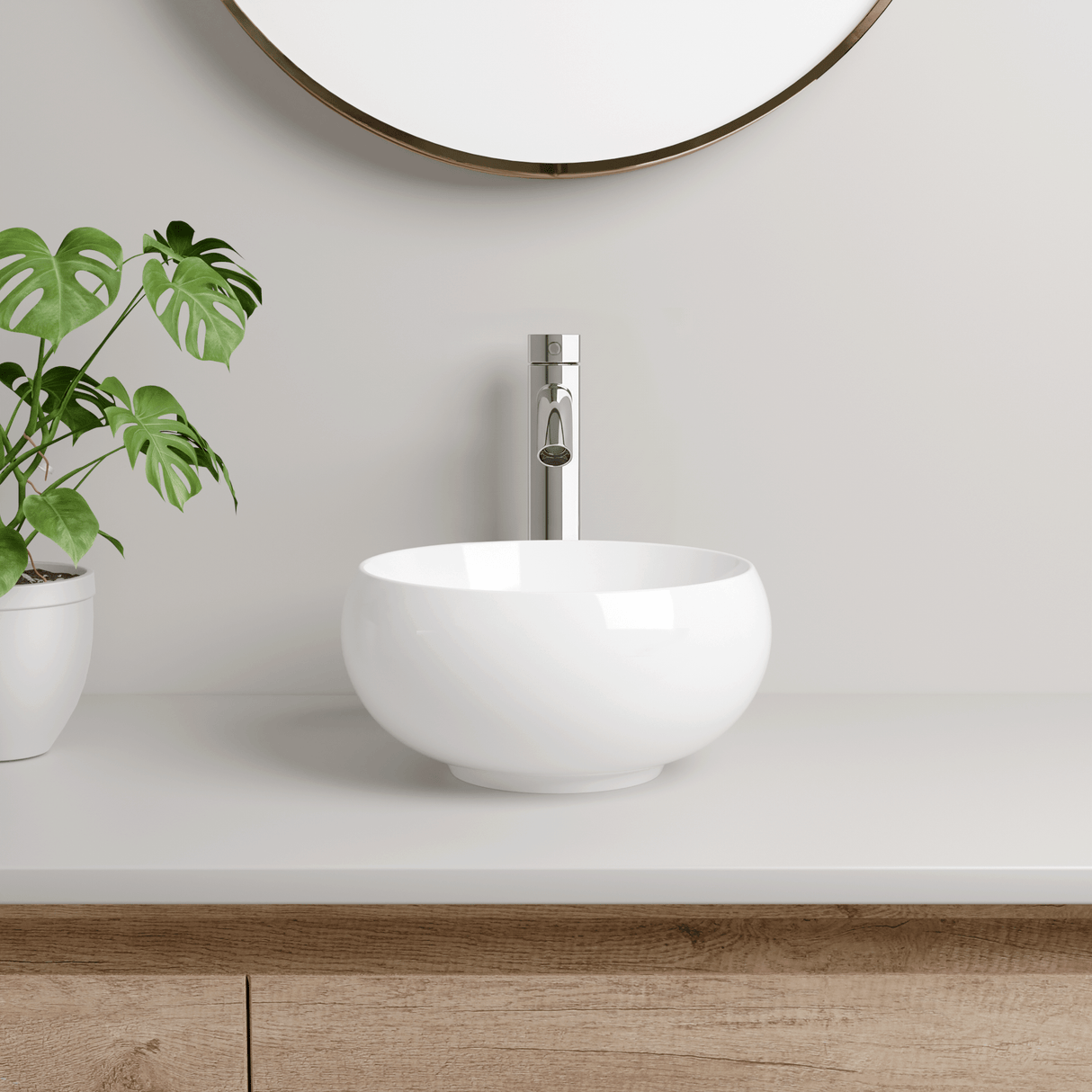 Geva Vitreous China Vessel Sink