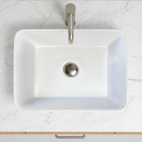 Ginata Vitreous China Vessel sink