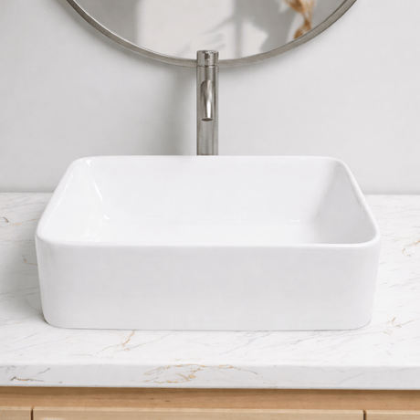 Ginata Vitreous China Vessel sink