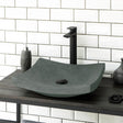 Gresham Square Cast Concrete Vessel Sink - Copper Green