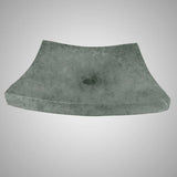 Gresham Square Cast Concrete Vessel Sink - Copper Green