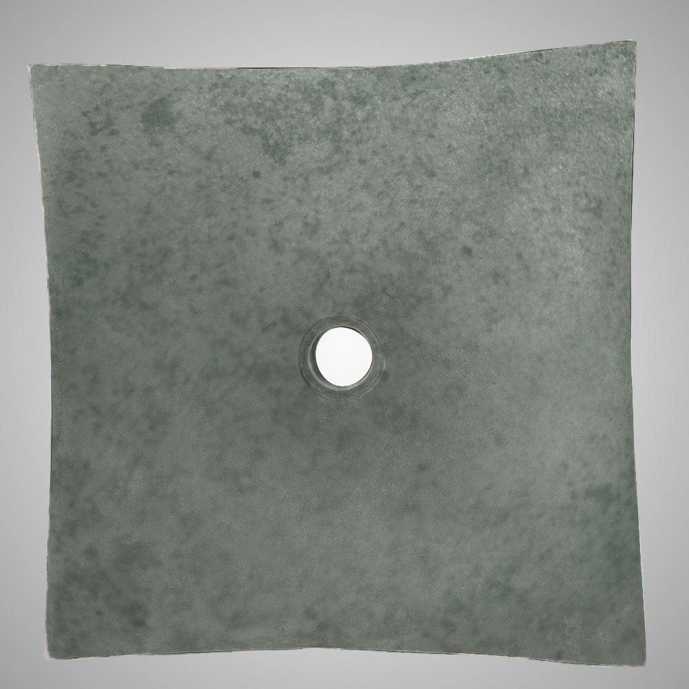 Gresham Square Cast Concrete Vessel Sink - Copper Green