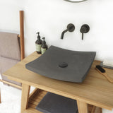 Gresham Square Cast Concrete Vessel Sink - Dusk Grey