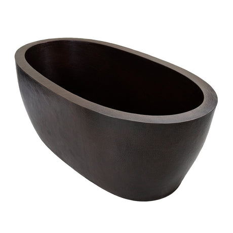 Gurgen Hammered Copper Double-Ended Tub