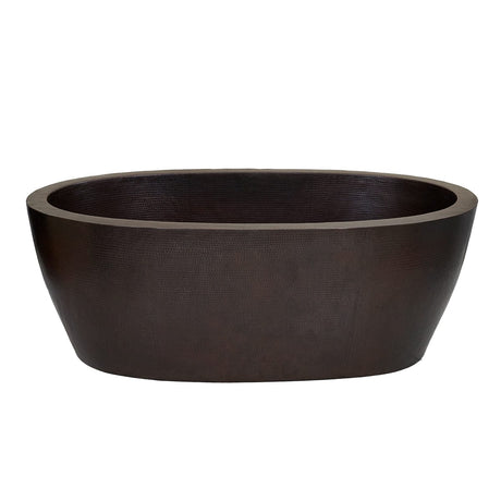 Gurgen Hammered Copper Double-Ended Tub