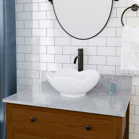 Hail Oval Vitreous China Vessel Sink