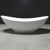 Hartland Solid Surface Stone Resin Freestanding Bathtub