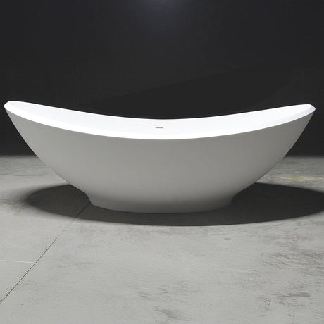 Hartland Solid Surface Stone Resin Freestanding Bathtub