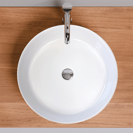 Holmen Vitreous China Round Vessel Sink