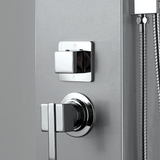 Hourig Pressure Balance Stainless Steel Shower Panel with Hand Shower