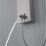 Hourig Pressure Balance Stainless Steel Shower Panel with Hand Shower