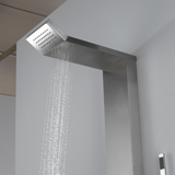 Hourig Pressure Balance Stainless Steel Shower Panel with Hand Shower