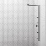 Hourig Pressure Balance Stainless Steel Shower Panel with Hand Shower