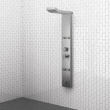 Hourig Pressure Balance Stainless Steel Shower Panel with Hand Shower