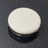 Humboldt Round Cast Concrete Vessel Sink - White Sandstone